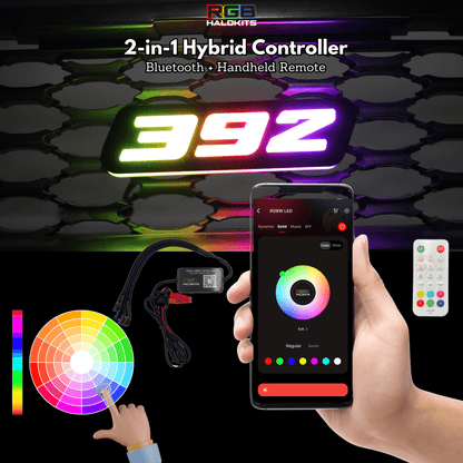 392 LED Badge (Multicolor Flow) - Speedlogix