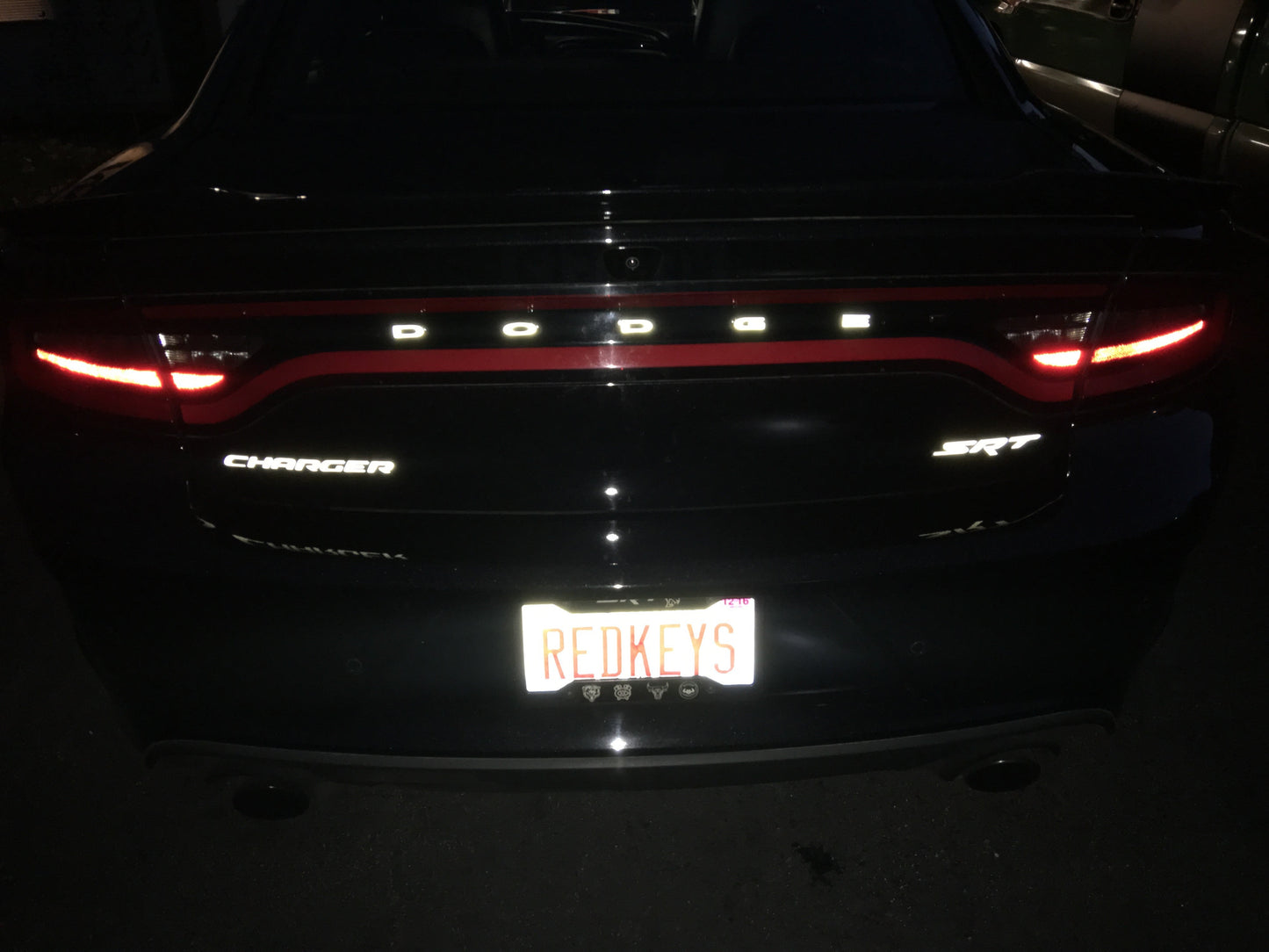 CHARGER Trunk Emblem Overlay Decal - 2015-2023 Charger