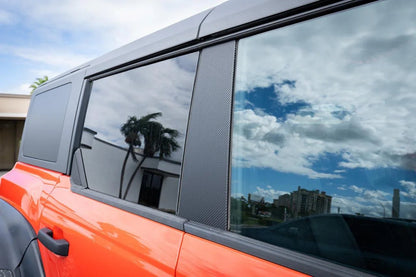 3D Carbon B Pillar Protection Kit - 2021+ Bronco 4 Door - Speedlogix
