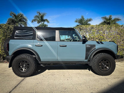 3D Carbon Rear Window Triangle Overlay - 2021+ Bronco 4 Door - Speedlogix