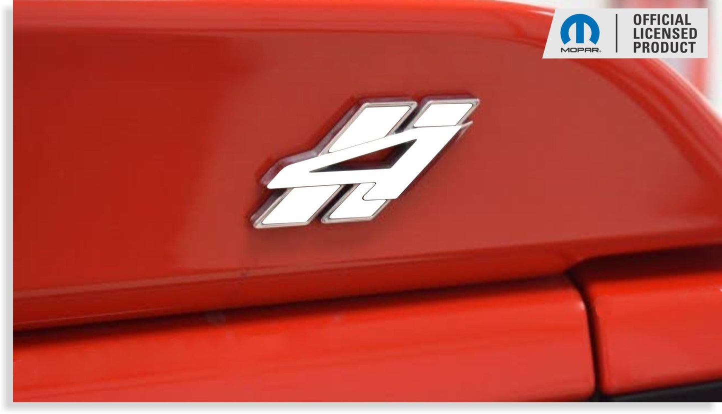 4 Rhombi Trunk Emblem Overlay Decal - 2018 - 2023 Challenger AWD - Speedlogix