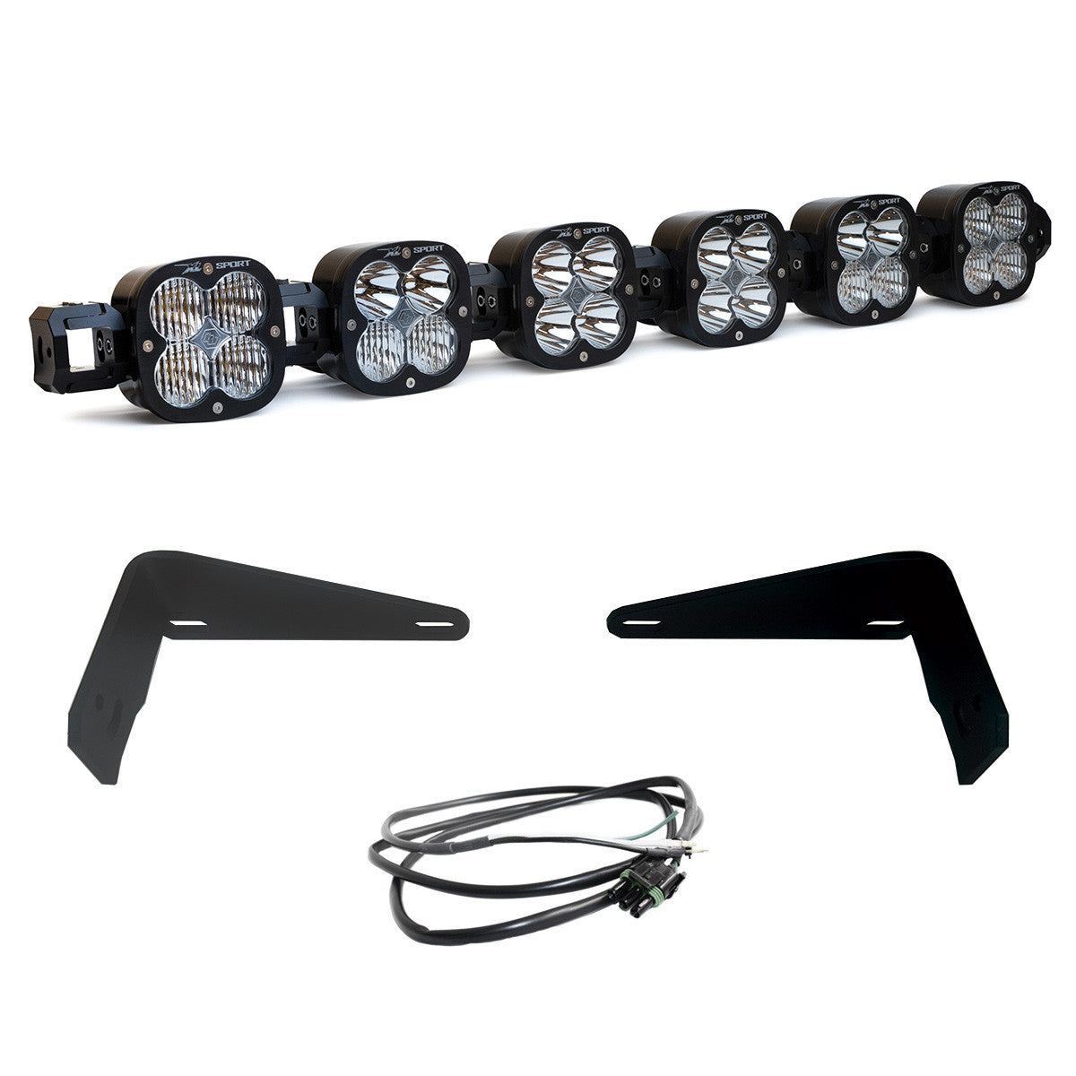 Baja Designs XL Linkable Bumper Light Kit W/ OE Steel Bumper 2021-2025 Bronco