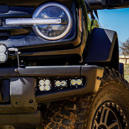 Baja Designs Squadron Sport/S2 Sport Fog Pocket Light Kit 2021-2025 Bronco