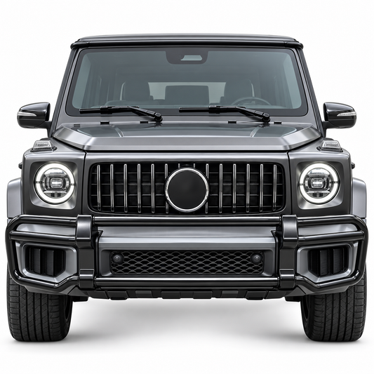 Gloss Black Front Guard Crash Bar for Mercedes Benz W465 G63