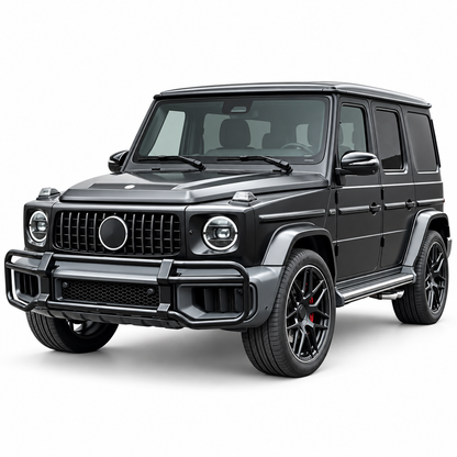 Gloss Black Front Guard Crash Bar for Mercedes Benz W465 G63