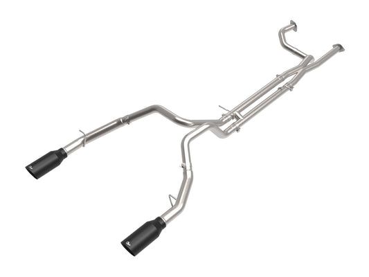 aFe Vulcan Cat-Back Exhaust, Black Tips 2021-2023 TRX 6.2L