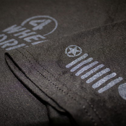 Mens Jeep® Willys 4WD T-Shirt - Black