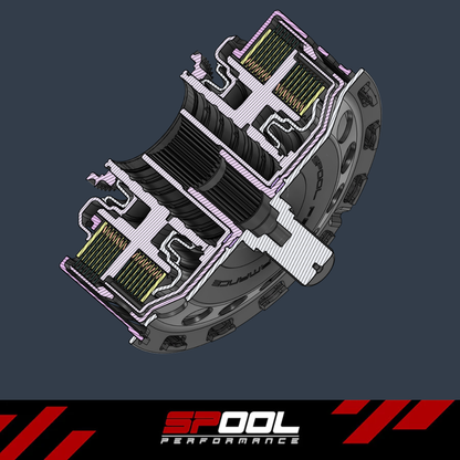Spool Performance Ferrari 7DCL750 DCT 7-Speed Stage 3 Upgraded Clutch