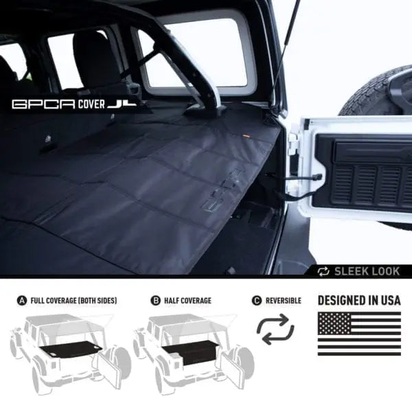 Jeep Wrangler JL 4DR Cargo Cover PRO (2018+)