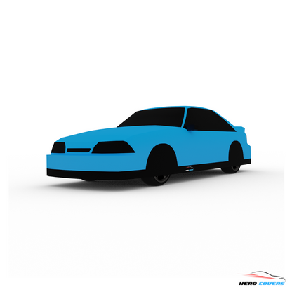 Indoor or Outdoor Car Cover | Compatible For: Ford Mustang Third Generation (1979–1993) – Fox Body