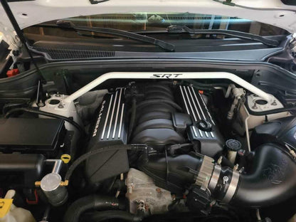 6.4L HEMI Engine Cover Overlay Decals - 2012 - 2014 Charger SRT8 - Speedlogix