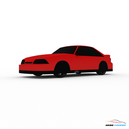 Indoor or Outdoor Car Cover | Compatible For: Ford Mustang Third Generation (1979–1993) – Fox Body