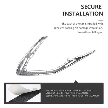 CAMARO 16-24 CARBON FIBER INTERIOR DOOR PANEL CHROME DELETE