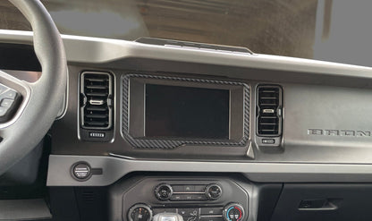8 inch Display Screen Accent Overlay Fits 2021 - 2026 Ford Bronco - Speedlogix