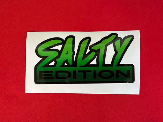 Salty Edition Badges (Pair)- Green Blend