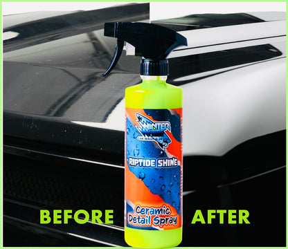 Riptide Ceramic Detail Spray, Shine and Protection for Vehicle Paint (16 Fl oz)