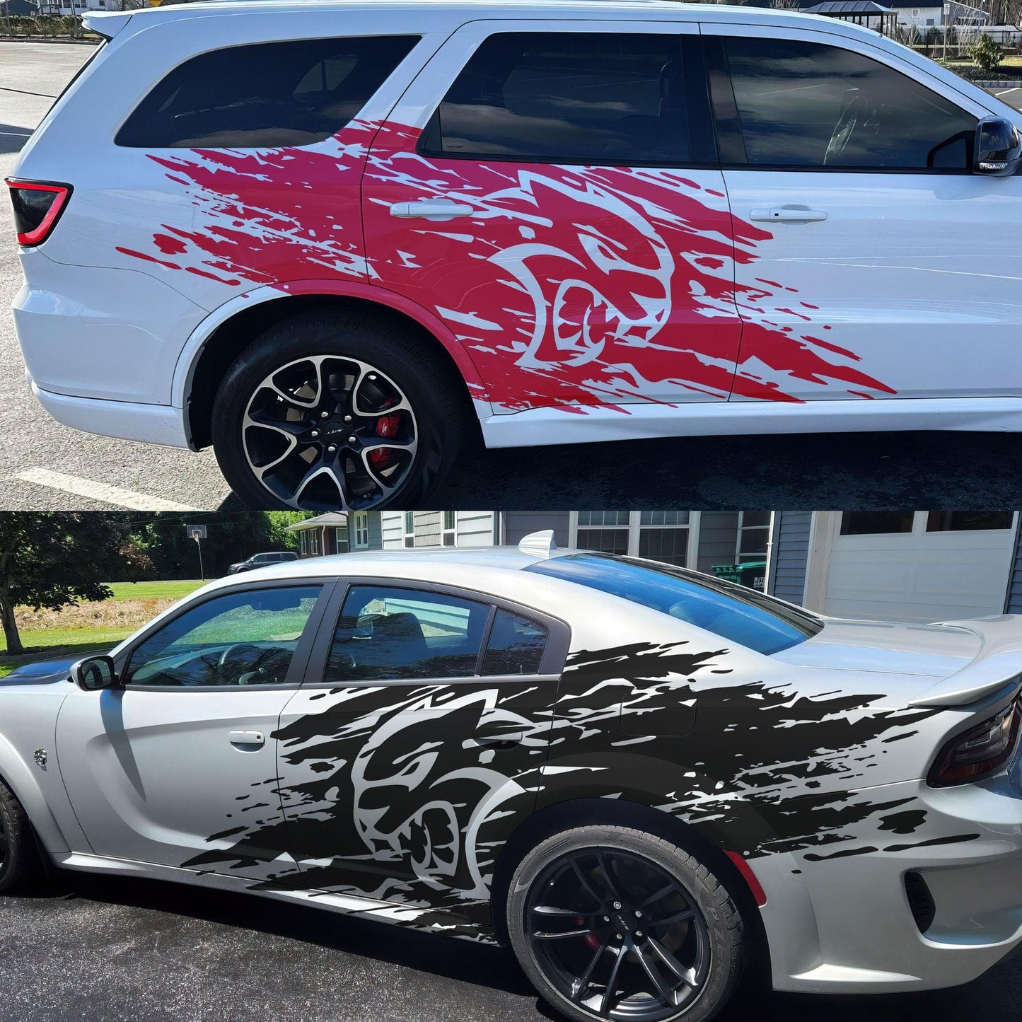 Hellcat Decal Sticker for Challenger, Charger, Durango SRT. #7003-Sup