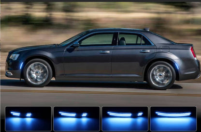 CHRYSLER 300 15-23 FRONT/REAR DYNAMIC SMOKED LED SIDE MARKERS