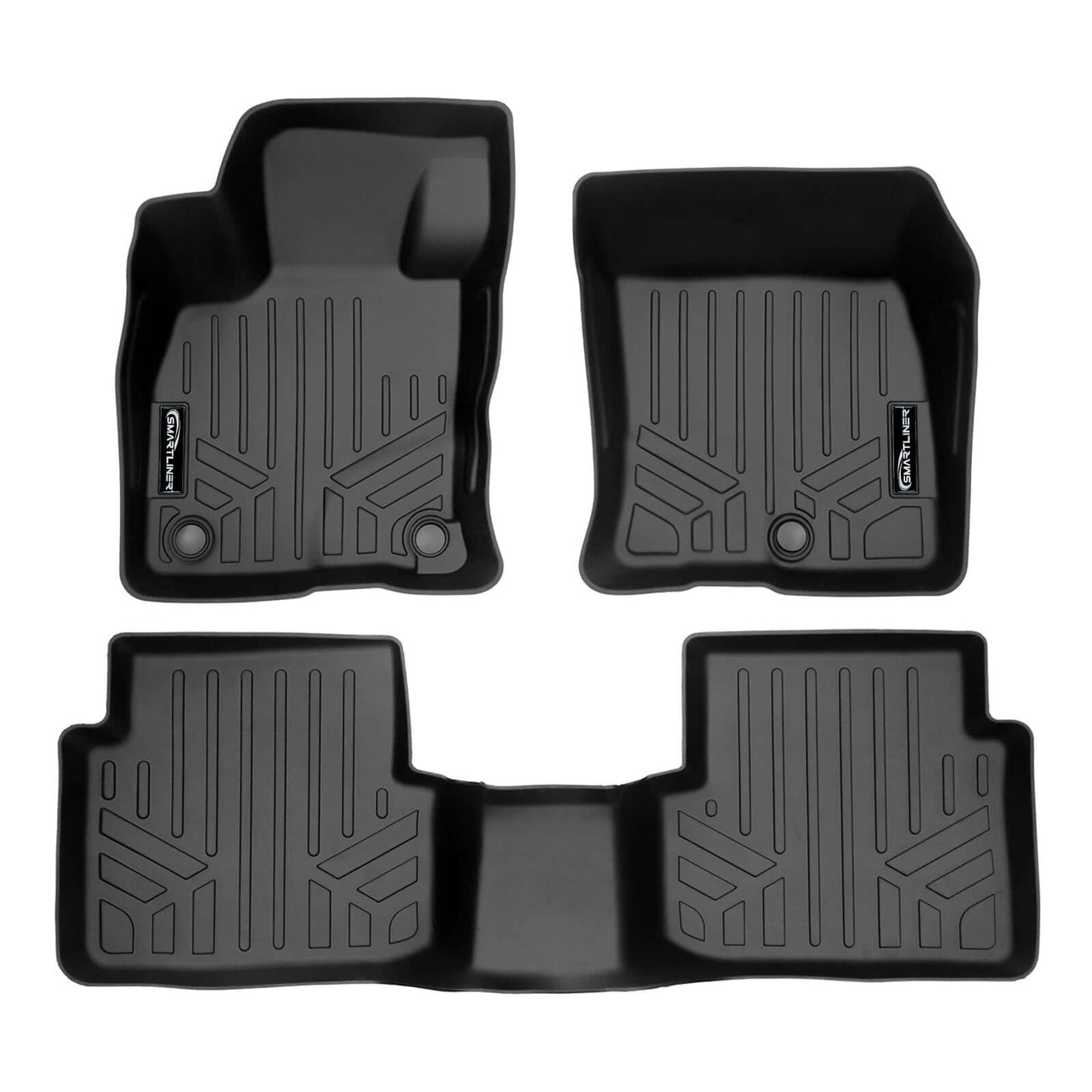 SMARTLINER Custom Fit Floor Liners For 2021-2025 Ford Bronco Sport