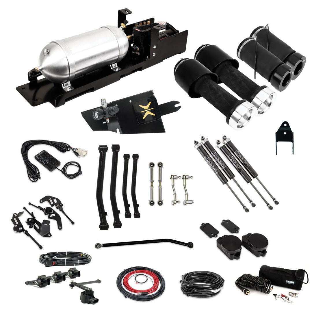 JEEP Wrangler 4xE/E-Torque/392 2018 - 2025 3.5" Upgraded Dynamic Lift Kit with Piggyback Shocks (not diesel compatible)