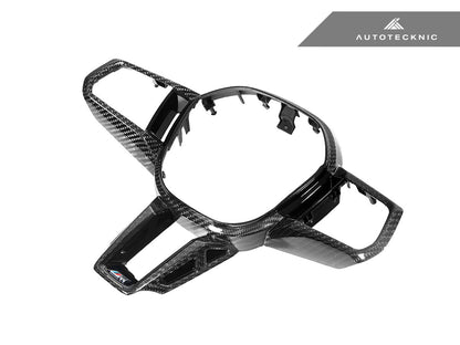 AutoTecknic Carbon Fiber Steering Wheel Trim - BMW G60/ G61 5-Series