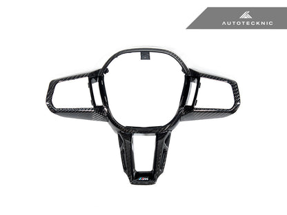 AutoTecknic Carbon Fiber Steering Wheel Trim - BMW G60/ G61 5-Series