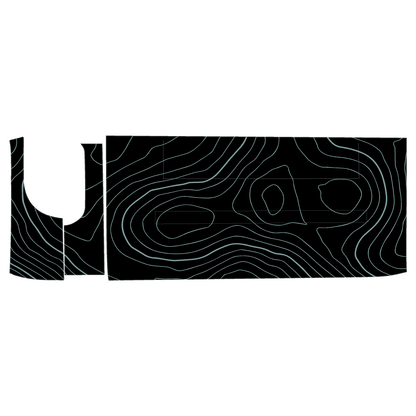 Topo 3 Piece Dash Kit (Printed Series) - 2021+ Bronco