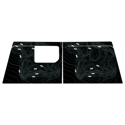 Topo Cargo Area Overlay Kit Part 1 (Printed Series) - 2021+ Bronco 4 Door