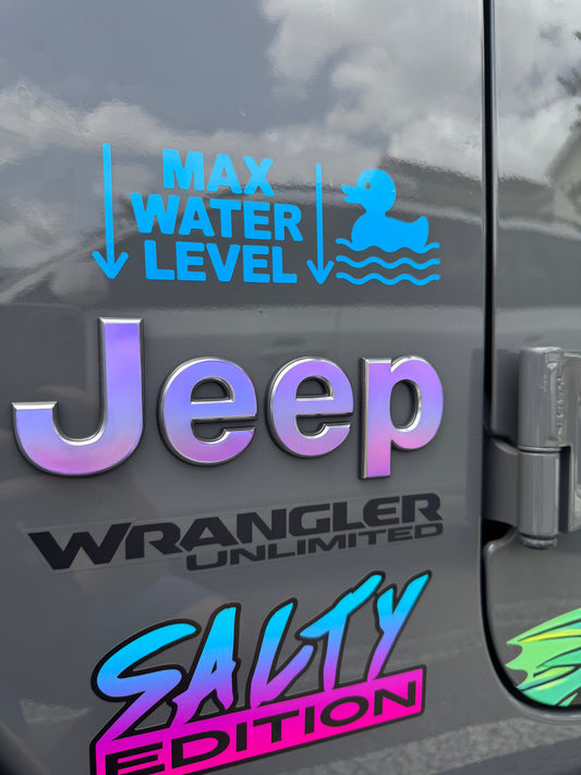 Max Water Level- Duck