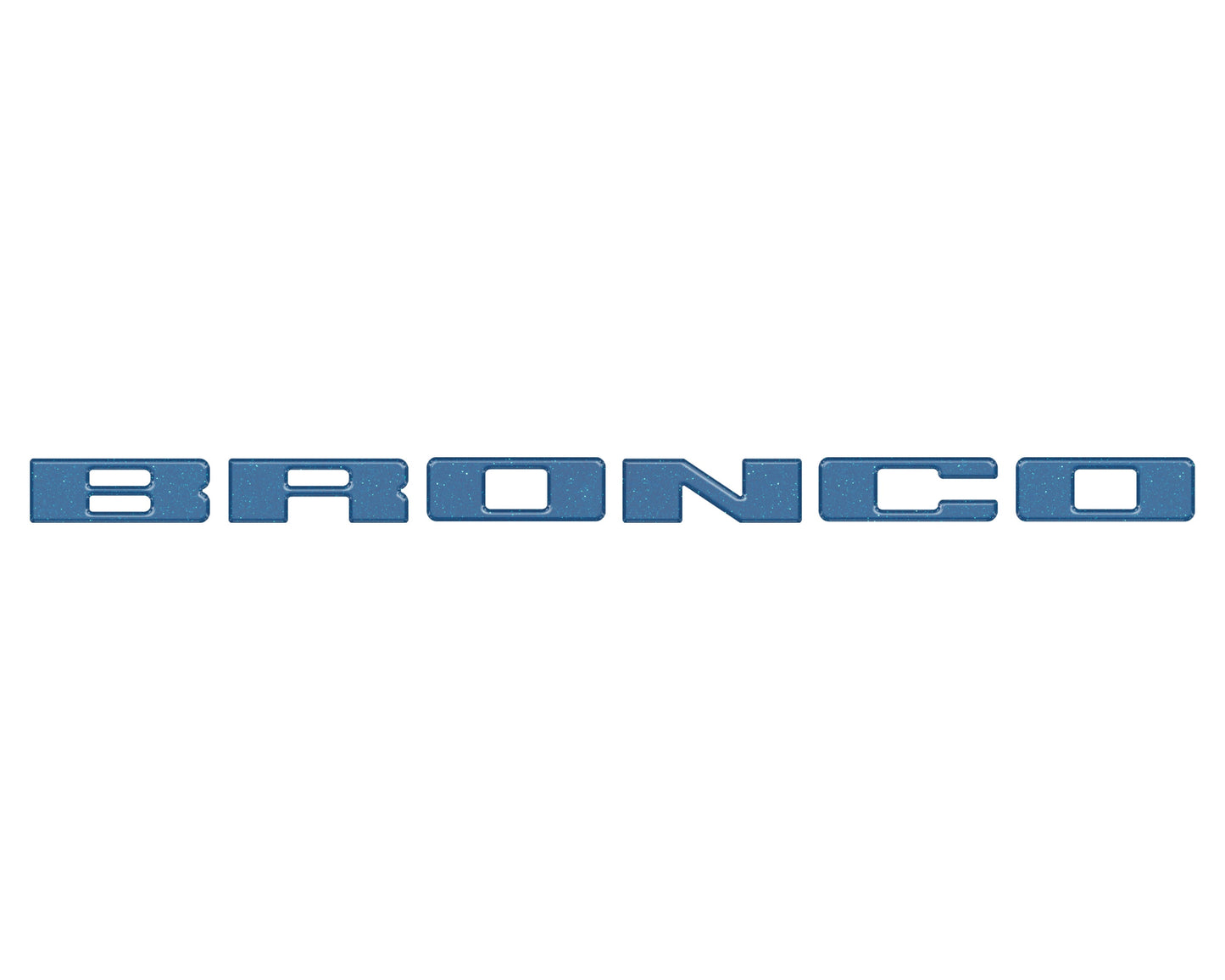Front Grille Letters Overlays Fits 2021-2026 Ford Bronco Sport
