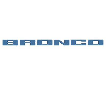 Front Grille Letters Overlays Fits 2021-2026 Ford Bronco Sport