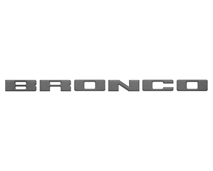 Front Grille Letters Overlays Fits 2021-2026 Ford Bronco Sport