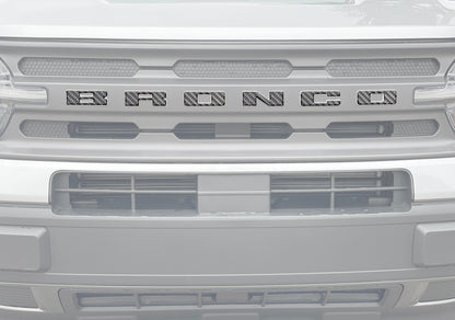 Front Grille Letters Overlays Fits 2021-2026 Ford Bronco Sport