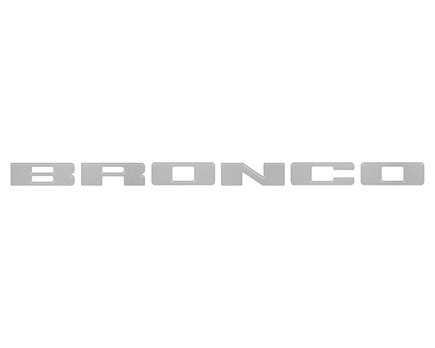 Front Grille Letters Overlays Fits 2021-2026 Ford Bronco Sport