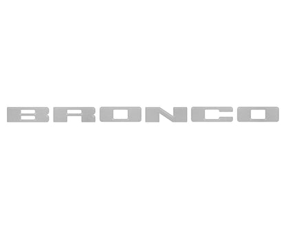 Front Grille Letters Overlays Fits 2021-2026 Ford Bronco Sport