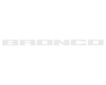 Front Grille Letters Overlays Fits 2021-2026 Ford Bronco Sport