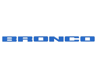 Front Grille Letters Overlays Fits 2021-2026 Ford Bronco Sport