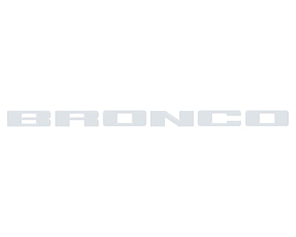 Front Grille Letters Overlays Fits 2021-2026 Ford Bronco Sport