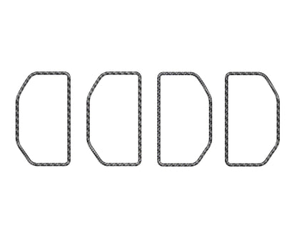 A/C Vent Surround Accent Overlays Fits 2021-2024 Ford Bronco Sport