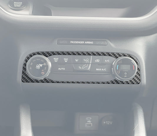 Climate Control Accent Overlay Fits 2021-2024 Ford Bronco Sport
