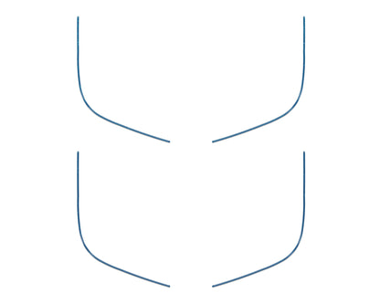 Door Speaker Accent Overlays Fits 2021-2024 Ford Bronco Sport