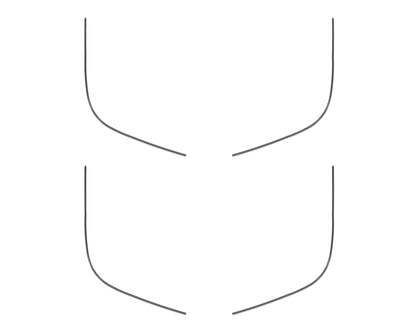 Door Speaker Accent Overlays Fits 2021-2024 Ford Bronco Sport