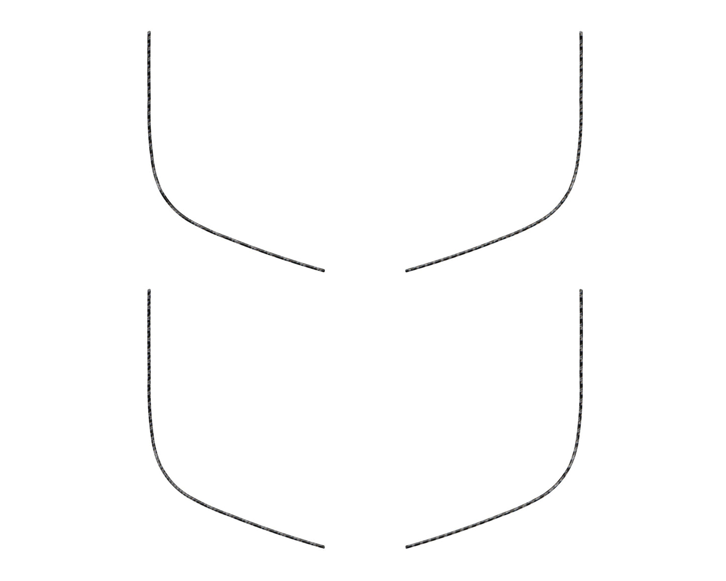 Door Speaker Accent Overlays Fits 2021-2024 Ford Bronco Sport