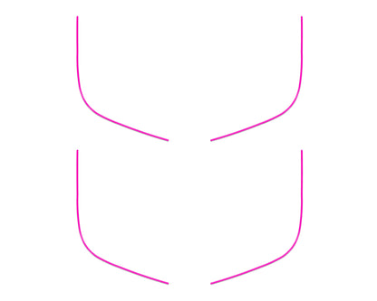 Door Speaker Accent Overlays Fits 2021-2024 Ford Bronco Sport