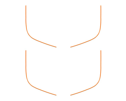 Door Speaker Accent Overlays Fits 2021-2024 Ford Bronco Sport