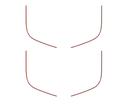 Door Speaker Accent Overlays Fits 2021-2024 Ford Bronco Sport