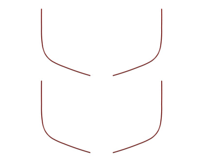 Door Speaker Accent Overlays Fits 2021-2024 Ford Bronco Sport