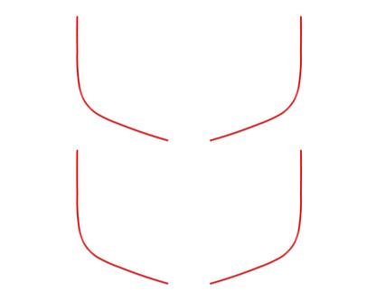 Door Speaker Accent Overlays Fits 2021-2024 Ford Bronco Sport