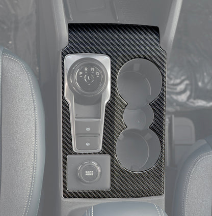 Center Console Accent Overlay Fits 2021-2024 Ford Bronco Sport