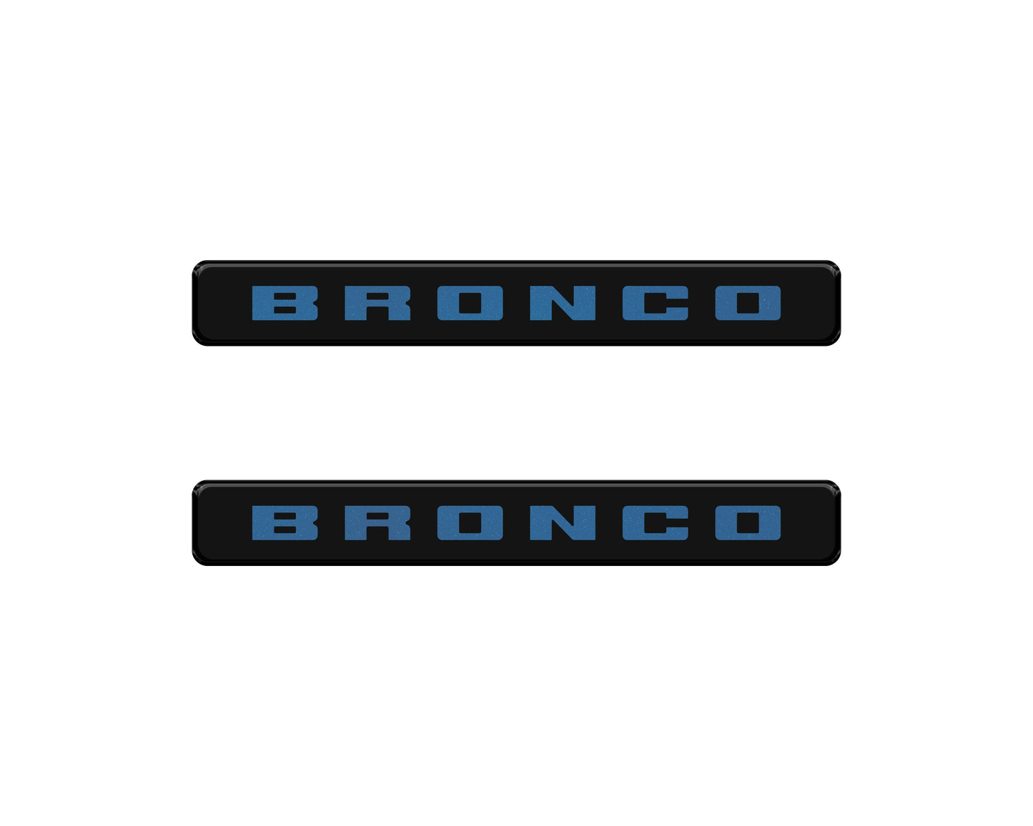 Bronco Logoed Door Sill Overlay Fits 2021-2026 Ford Bronco Sport